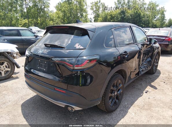 3CZRZ2H54RM762518 2024 HONDA HR-V Black Trasero derecho