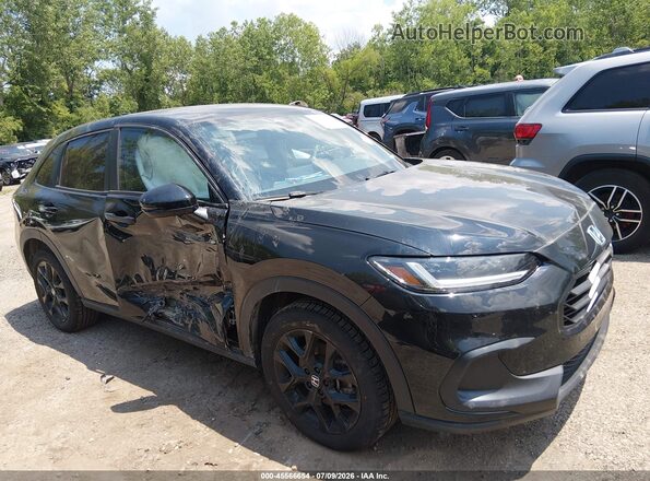 3CZRZ2H54RM762518 2024 HONDA HR-V Black Vista interior trasera