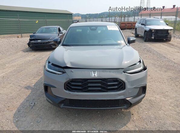 3CZRZ2H54RM786012 2024 HONDA HR-V Gray Rear interior view