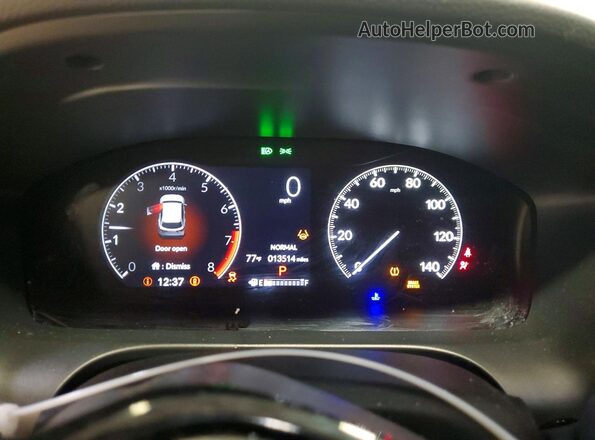 3CZRZ2H54SM733817 2025 HONDA HR-V White Vista del cuadro de instrumentos