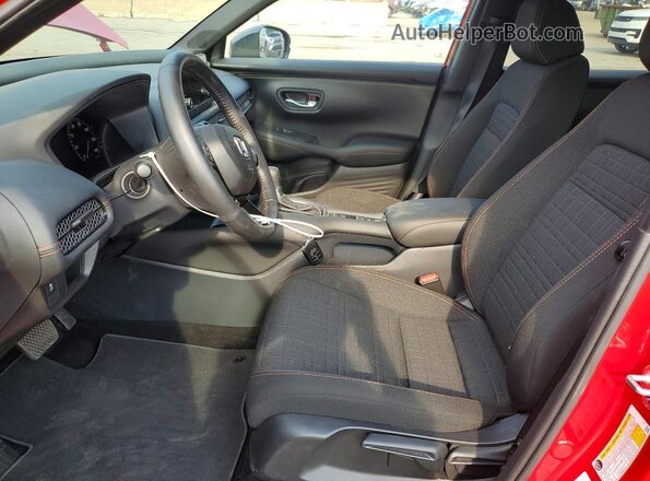3CZRZ2H54SM776344 2025 HONDA HR-V Red Widok wnętrza z przodu