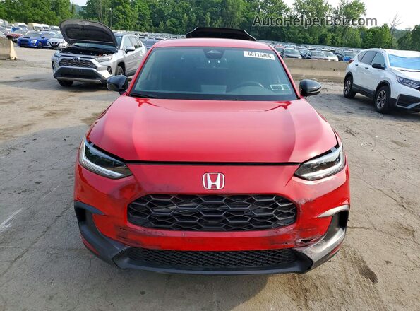3CZRZ2H54SM776344 2025 HONDA HR-V Red Widok z przodu