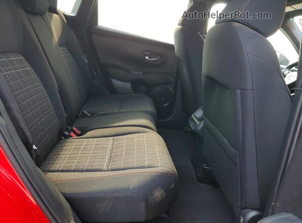 3CZRZ2H54SM776344 2025 HONDA HR-V Red Widok wnętrza z tyłu