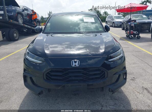 3CZRZ2H55PM722249 2023 HONDA HR-V Black Սալոնի հետևի տեսք