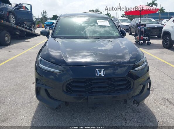 3CZRZ2H55PM722249 2023 HONDA HR-V Black Դիմացի տեսք