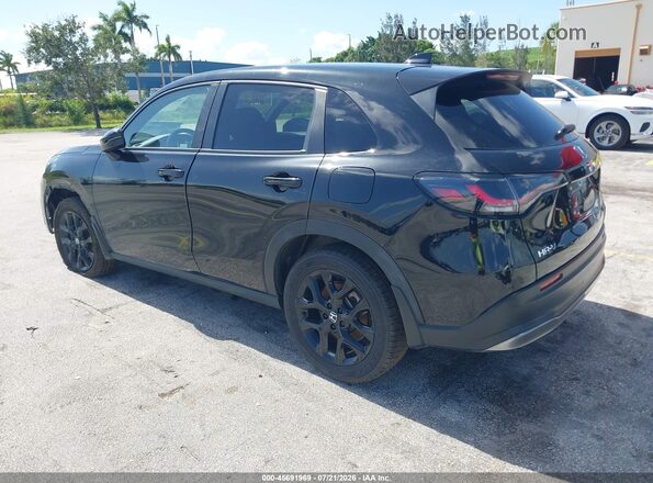 3CZRZ2H55PM722249 2023 HONDA HR-V Черный Задняя левая четверть