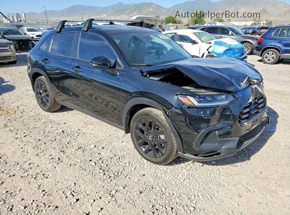 3CZRZ2H55RM702439 2024 HONDA HR-V Black Delantero derecho