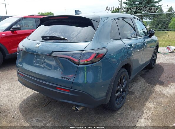 3CZRZ2H55RM746344 2024 HONDA HR-V Black Задня права чверть
