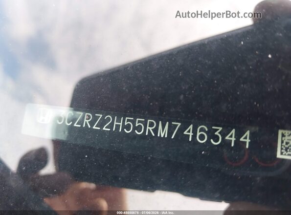 3CZRZ2H55RM746344 2024 HONDA HR-V Black Вид підкапотного простору