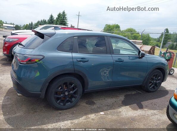 3CZRZ2H55RM746344 2024 HONDA HR-V Black Вид задньої частини салону