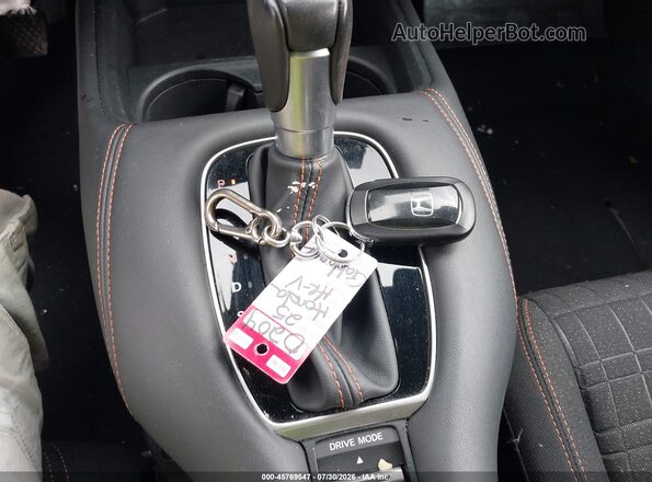 3CZRZ2H55SM703015 2025 HONDA HR-V Blue Вид панелі приладів