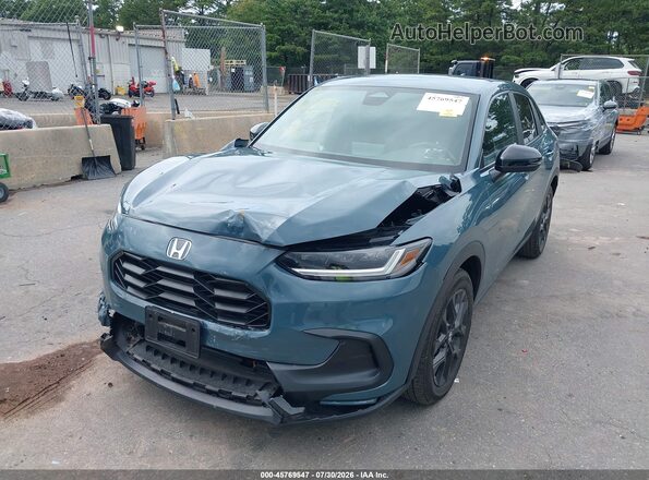 3CZRZ2H55SM703015 2025 HONDA HR-V Blue Вид спереду