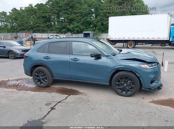 3CZRZ2H55SM703015 2025 HONDA HR-V Blue Вид задньої частини салону