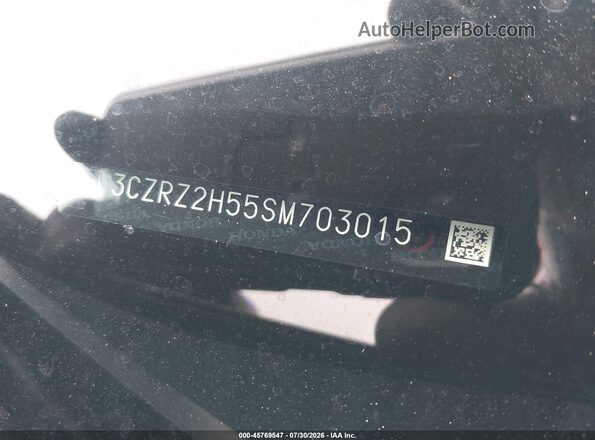 3CZRZ2H55SM703015 2025 HONDA HR-V Blue 