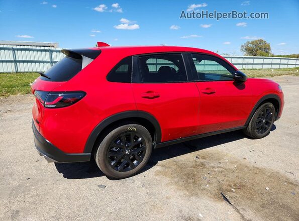 3CZRZ2H55SM738718 2025 HONDA HR-V Red უკანა მარჯვენა