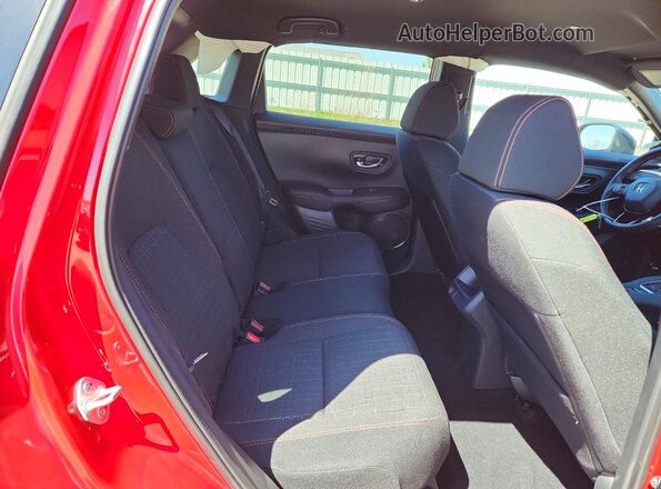 3CZRZ2H55SM738718 2025 HONDA HR-V Red უკანა სალონის ხედი