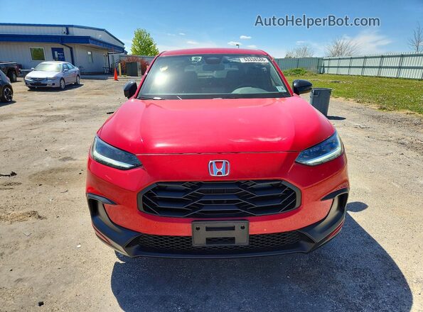 3CZRZ2H55SM738718 2025 HONDA HR-V Red წინა ხედი