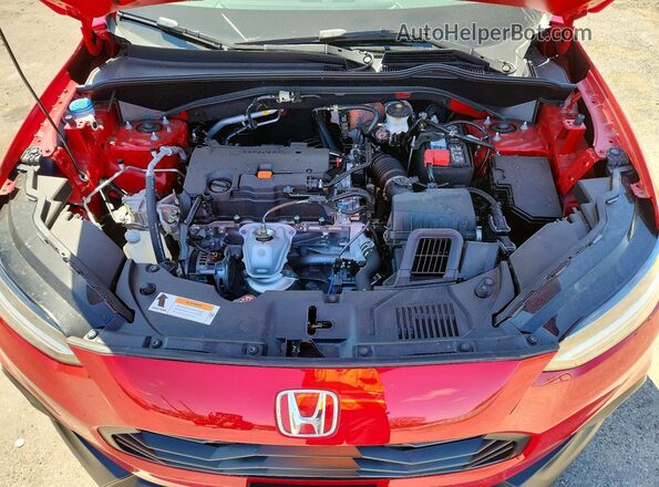 3CZRZ2H55SM738718 2025 HONDA HR-V Red ძრავის განყოფილების ხედი