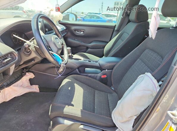 3CZRZ2H55SM740078 2025 HONDA HR-V Gray Vista interior delantera