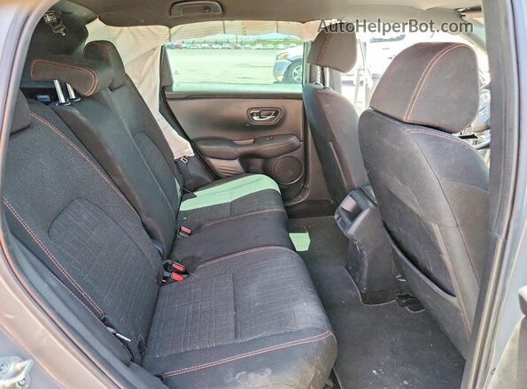 3CZRZ2H55SM740078 2025 HONDA HR-V Gray Vista de los asientos traseros