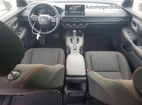 3CZRZ2H55SM756538 2025 HONDA HR-V White Dashboard view