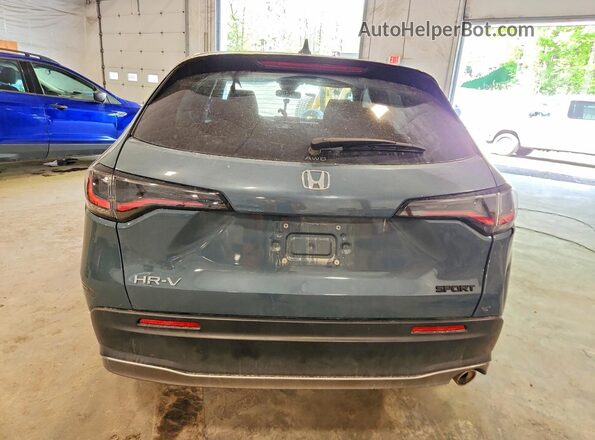 3CZRZ2H55SM792097 2025 HONDA HR-V Blue Հետևի տեսք