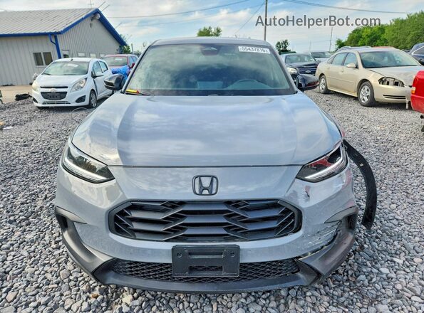 3CZRZ2H56PM701393 2023 HONDA HR-V Gray Դիմացի տեսք