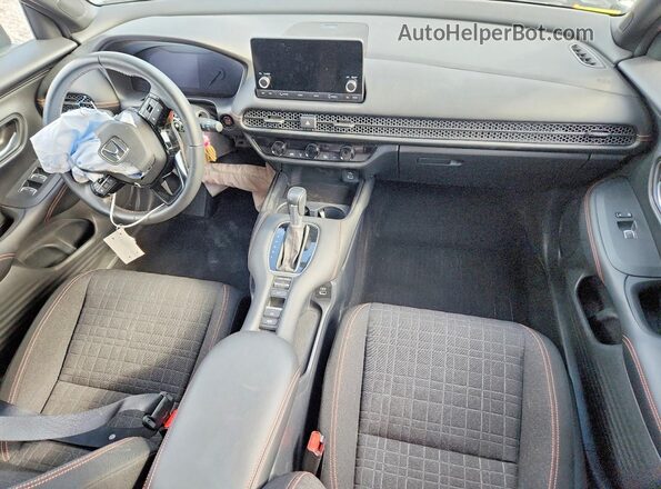 3CZRZ2H56PM701393 2023 HONDA HR-V Gray Առջևի վահանակի տեսք