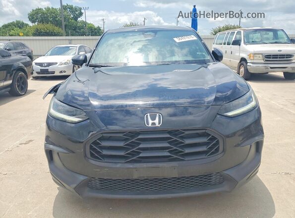 3CZRZ2H56PM704195 2023 HONDA HR-V Black Widok z przodu