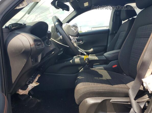 3CZRZ2H56PM705329 2023 HONDA HR-V Gray Front interior view