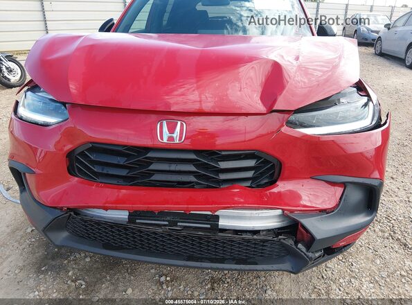 3CZRZ2H56PM717626 2023 HONDA HR-V Red Widok z przodu