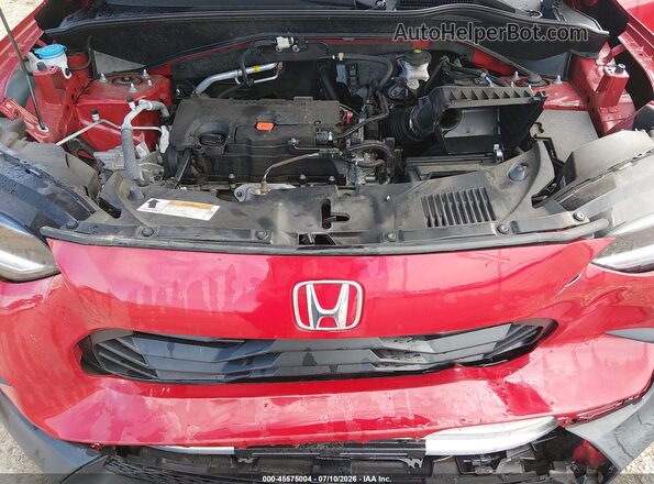 3CZRZ2H56PM717626 2023 HONDA HR-V Red Widok z tyłu