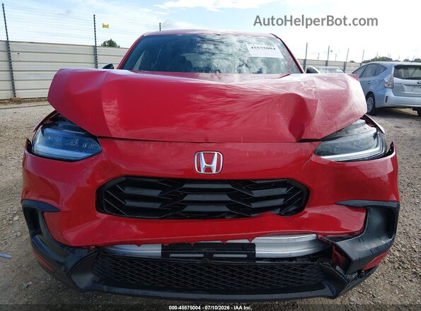 3CZRZ2H56PM717626 2023 HONDA HR-V Red Widok zestawu wskaźników