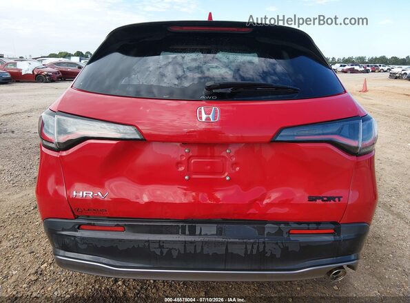 3CZRZ2H56PM717626 2023 HONDA HR-V Red 