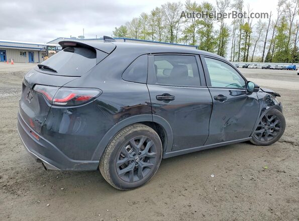 3CZRZ2H56PM738539 2023 HONDA HR-V Black Հետևի աջ