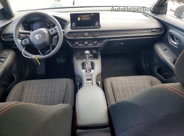 3CZRZ2H56RM711599 2024 HONDA HR-V Gray Առջևի վահանակի տեսք