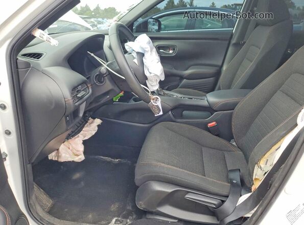 3CZRZ2H56RM734364 2024 HONDA HR-V White Vista interior delantera