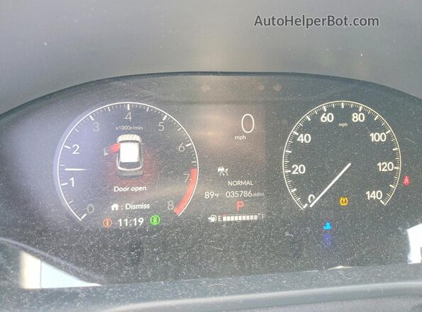 3CZRZ2H56SM701077 2025 HONDA HR-V Белый Вид щитка приборов