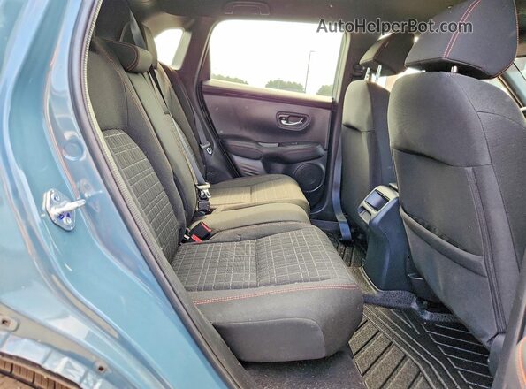 3CZRZ2H56TM722626 2026 HONDA HR-V Teal Widok wnętrza z tyłu