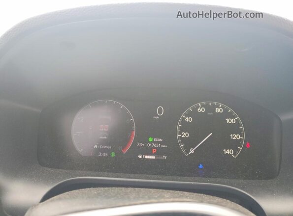 3CZRZ2H57RM705472 2024 HONDA HR-V Gray Սարքավորումների վահանակի տեսք