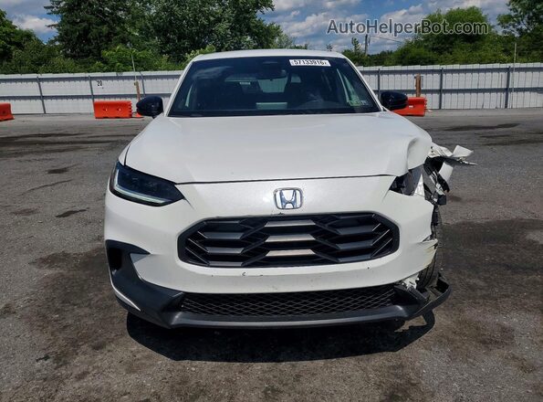 3CZRZ2H57RM723390 2024 HONDA HR-V White Դիմացի տեսք