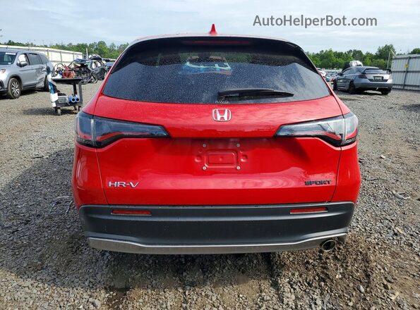 3CZRZ2H57RM740772 2024 HONDA HR-V Красный Вид сзади