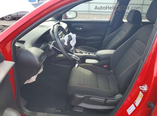 3CZRZ2H57RM740772 2024 HONDA HR-V Красный Вид салона спереди