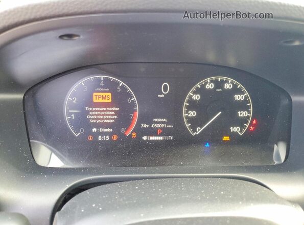 3CZRZ2H57RM740772 2024 HONDA HR-V Красный Вид щитка приборов
