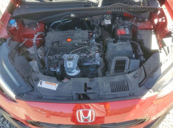 3CZRZ2H57RM775912 2024 HONDA HR-V Red ძრავის განყოფილების ხედი
