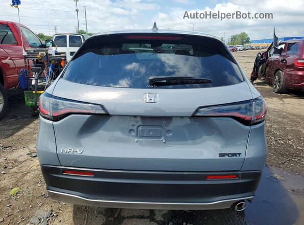 3CZRZ2H57SM782476 2025 HONDA HR-V Gray Widok z tyłu