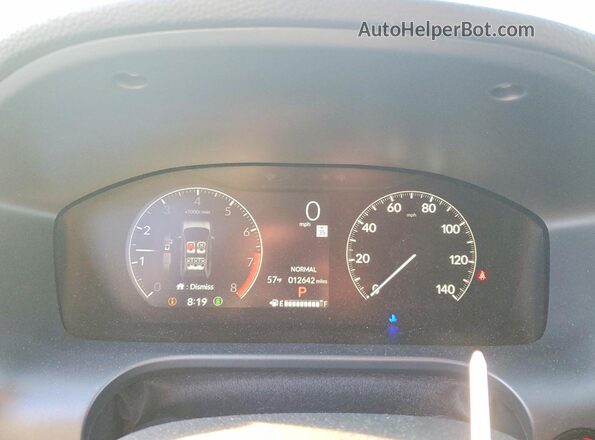 3CZRZ2H57TM704684 2026 HONDA HR-V Серый Вид щитка приборов