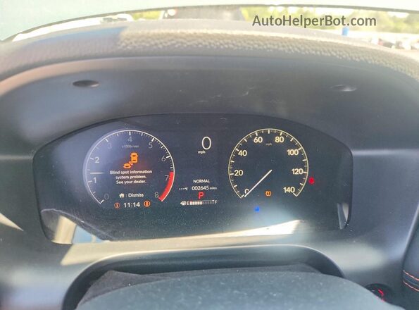 3CZRZ2H57TM761399 2026 HONDA HR-V Gray Սարքավորումների վահանակի տեսք