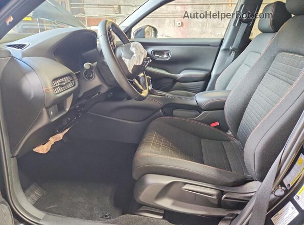 3CZRZ2H57TM767087 2026 HONDA HR-V Black წინა სალონის ხედი