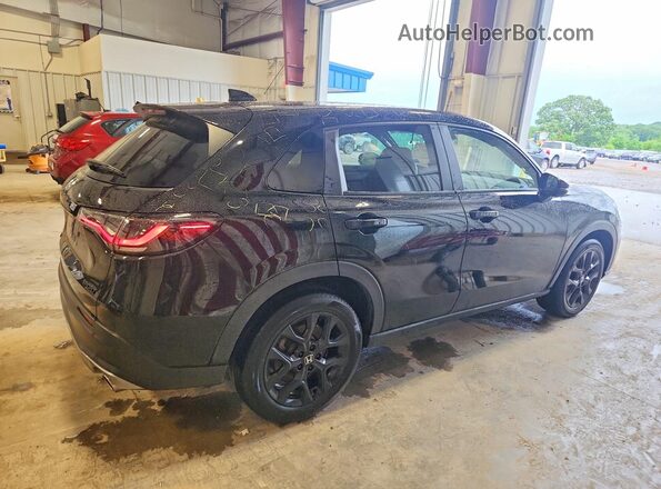 3CZRZ2H58PM736050 2023 HONDA HR-V Черный Задняя правая четверть